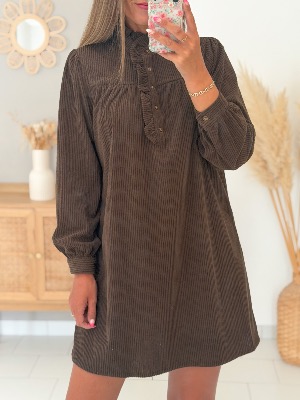 Robe Anouck (chocolat)