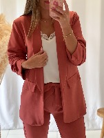 Veste blazer Nolan (terracota)