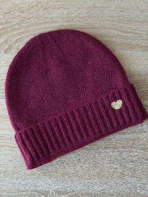 Bonnet Charlotte (bordeaux)