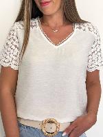 Blouse Zoé (blanche)