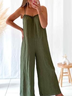 Combi pantalon June (kaki)