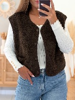 Gilet Timoty (chocolat)