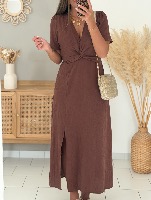 Robe Héléna (chocolat)