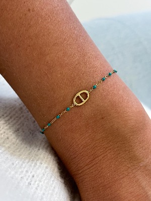 Bracelet Claudie (turquoise)