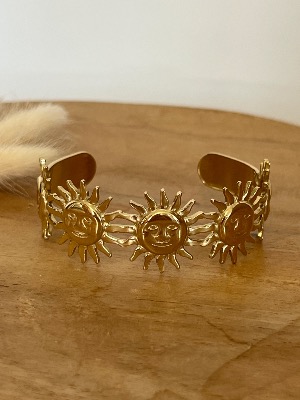 Bracelet jonc Sun 