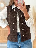 Gilet Florian (taupe)