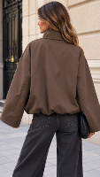Veste Vania (chocolat)