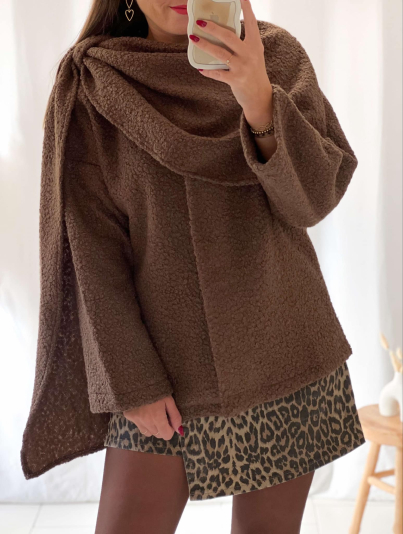Veste Jeanne (chocolat)