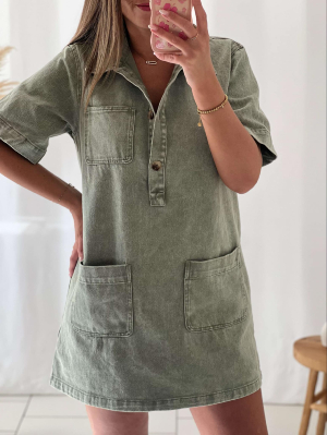 Robe Alisson (Kaki)