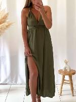 Robe Clara (kaki)