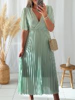 Robe Emilia (vert d'eau)