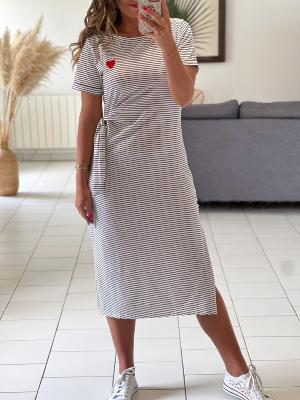 Robe Camilya (rayé marin)