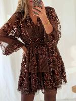 Robe Dorothy (chocolat)
