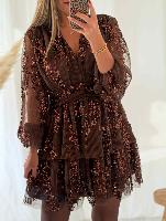 Robe Dorothy (chocolat)