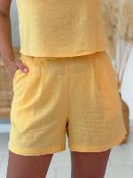 Short Justin (jaune)