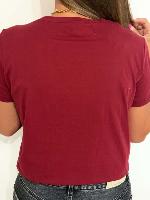 Tee shirt Lucie (bordeaux)