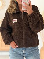 Veste polaire Aria (chocolat)