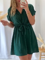 Robe Romane (vert sapin)