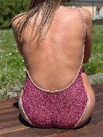 Maillot 1 pièce Bali (rose)