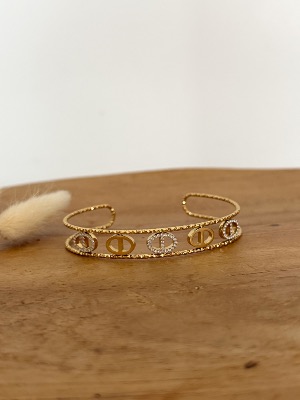 Bracelet jonc Hanna
