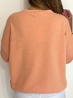 Sweat Léandre (abricot)