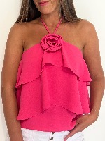 Top Caline (fuchsia)