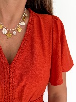 Robe Justine (brique)