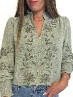 Blouse Doriane (verte)