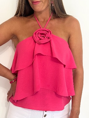 Top Caline (fuchsia)