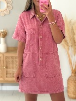Robe Octavia (vieux rose)
