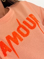 Sweat Léandre (abricot)