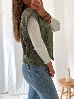 Gilet Alba (kaki)
