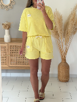 Ensemble en éponge Kenzo (jaune)