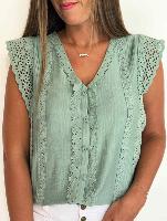 Blouse Mélanie (verte)