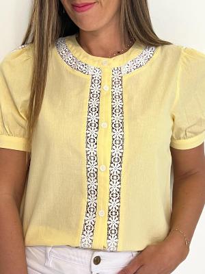 Blouse Ophélia (Jaune)