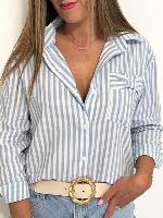 Chemise Sabrina (bleue)