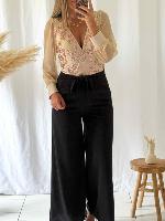 Combi pantalon Mélaine (beige)