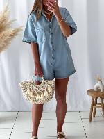 Combishort Juliane (bleu)