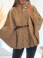 Manteau/cape Suzy (Camel)