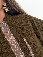 Veste réversible Adriana (marron)