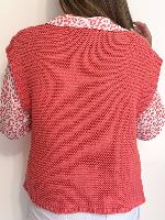 Gilet Maria (corail)