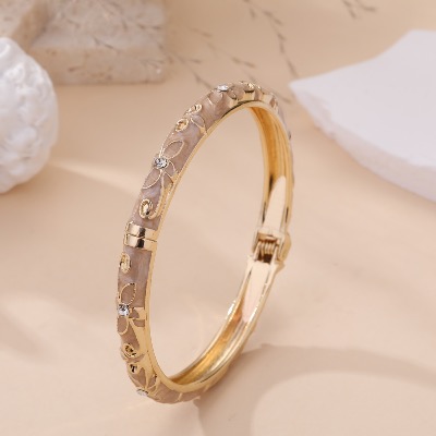 Bracelet Daphné (taupe)