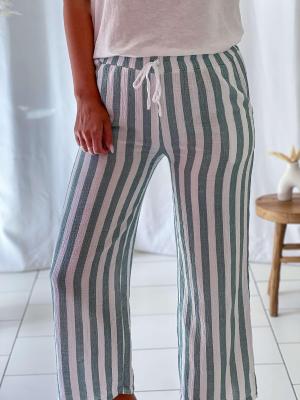 Pantalon Marin (vert amande)
