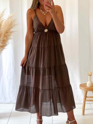 Robe Wendy (chocolat)