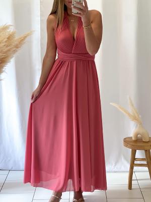 Robe Annabelle (vieux rose)