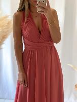 Robe Annabelle (vieux rose)
