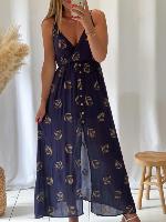Robe Clémentine (bleu marine)