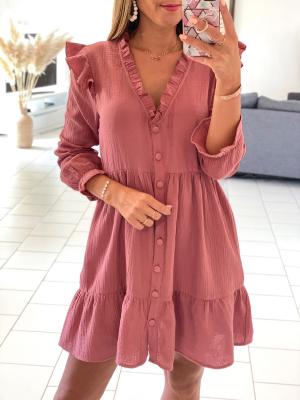 robe vieu rose