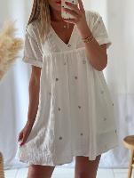 Robe combi Celeste (doré)