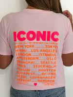 Tee shirt Iconic (rose)